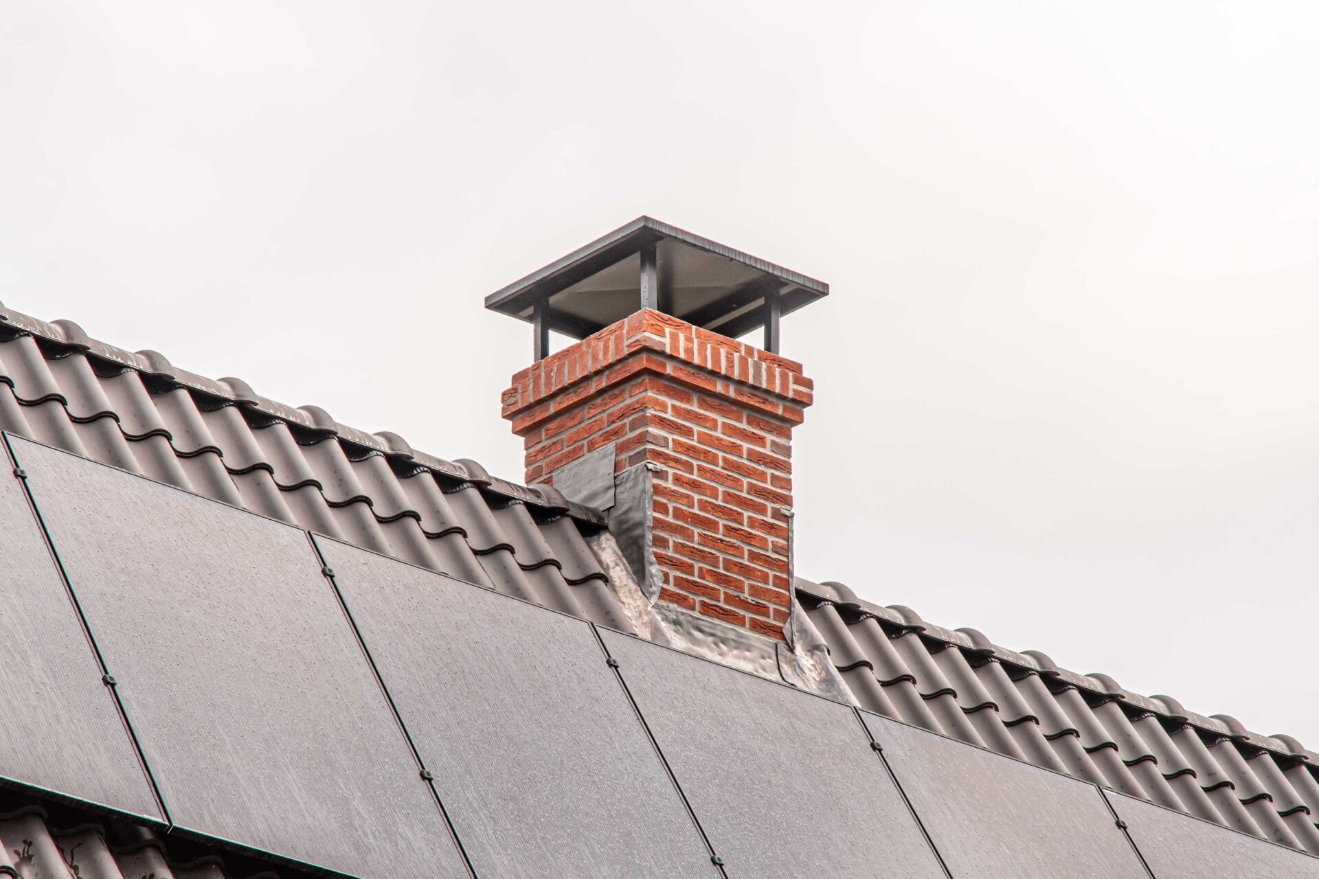 Prefab schoorstenen nieuwbouw