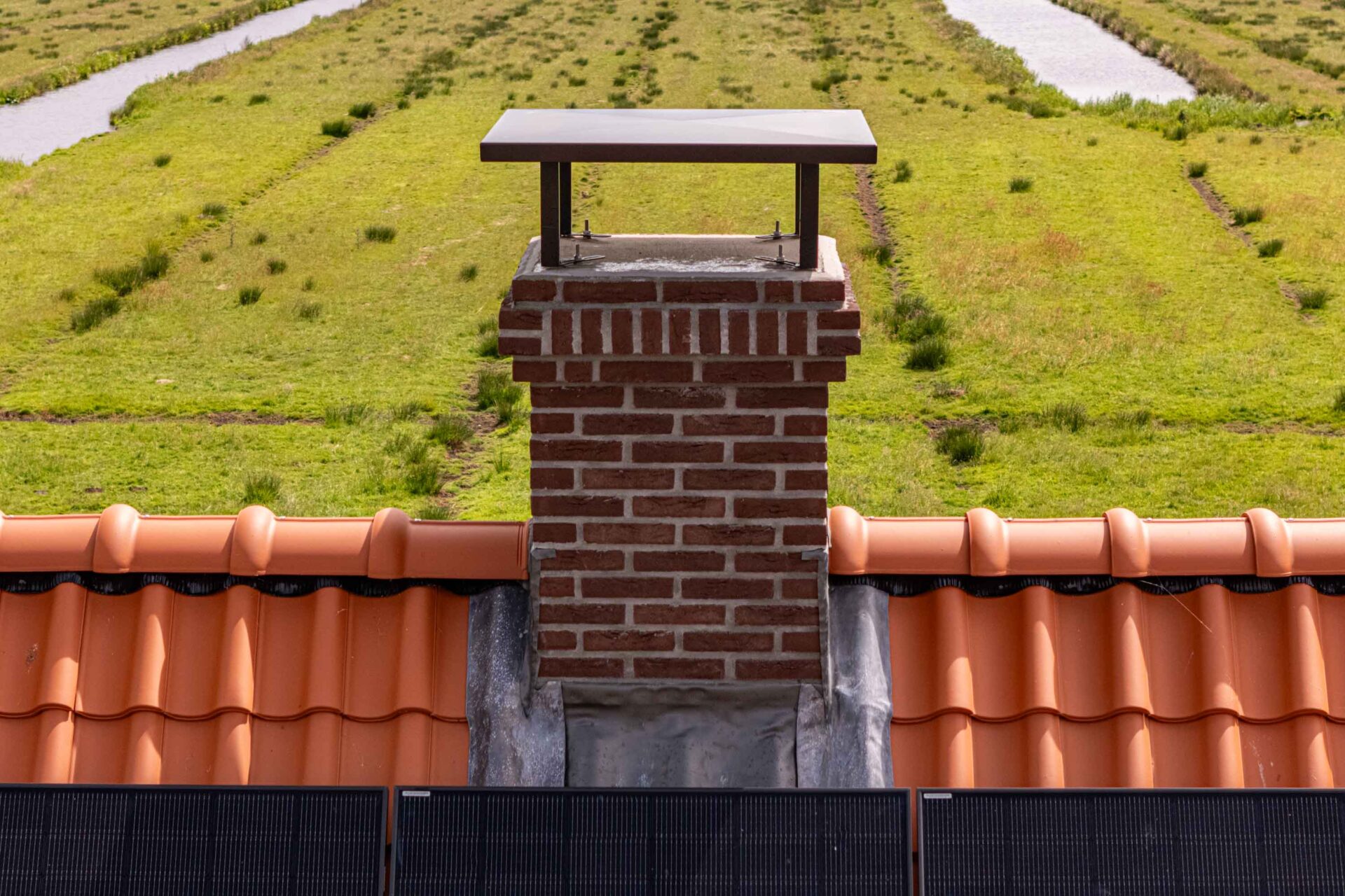 Prefab schoorstenen nieuwbouw