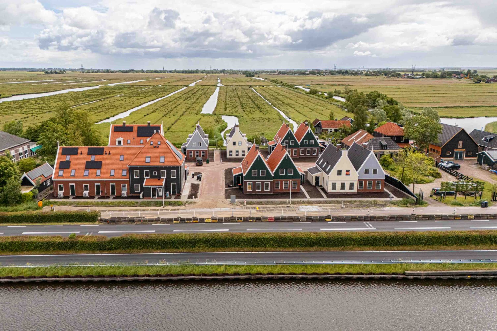 Prefab schoorstenen nieuwbouw