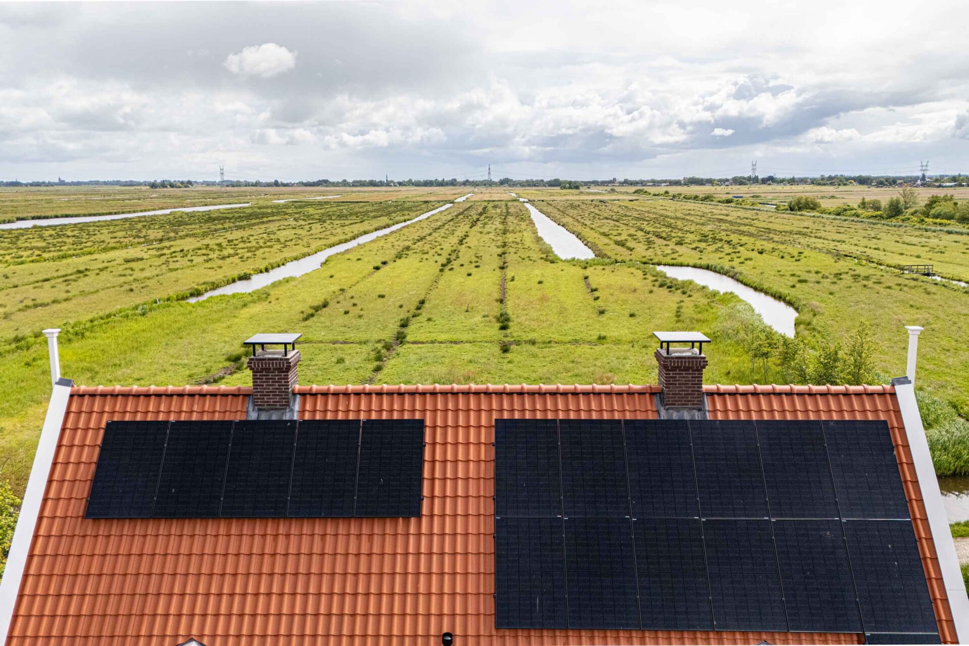 Prefab schoorstenen nieuwbouw